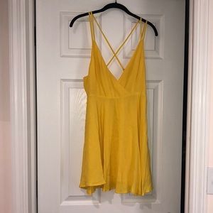 Yellow summer dress
